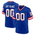 Kooe Custom NY.Giants Royal Classic Game Stitched Jerseys