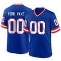 Kooe Custom NY.Giants Royal Classic Home Game Any Name & Numbers Stitched Jerseys