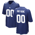 Kooe Custom NY.Giants Royal Game Stitched Jerseys