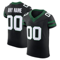 Kooe Custom NY.Jets Legacy Black Alternate Vapor F.U.S.E. Elite Stitched Jerseys