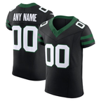 Kooe Custom NY.Jets Legacy Black Alternate Vapor F.U.S.E. Elite Stitched Jerseys