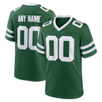 Kooe Custom NY.Jets Legacy Green Game Stitched Jerseys