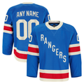 Kooe Custom NY.Rangers Blue Centennial Authentic Pro Jerseys