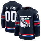 Kooe Custom NY.Rangers Navy Alternate Premium Jerseys