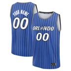Kooe Custom O.Magic Blue Fast Break Replica Jerseys - Icon Edition
