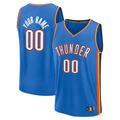 Kooe Custom OC.Thunder Blue Fast Break Stitched Jerseys - Icon Edition