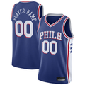 Kooe Custom P.76ers Royal 2020-21 Swingman Jerseys - Icon Edition