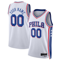 Kooe Custom P.76ers White 2022-23 Swingman Jerseys - Association Edition