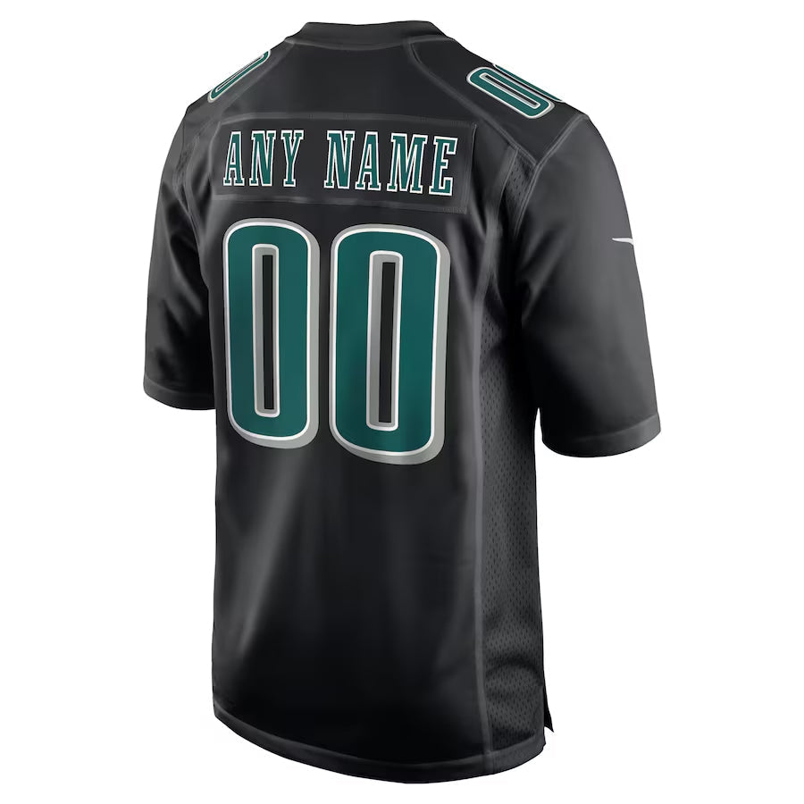 Kooe Custom P.Eagles Midnight Black Fashion Game Stitched Jerseys