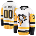 Kooe Custom P.Penguins White Away Breakaway Jerseys