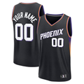 Kooe Custom P.Suns Fanatics Black Fast Break Jerseys - Icon Edition