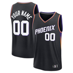 Kooe Custom P.Suns Fanatics Black Fast Break Jerseys - Icon Edition