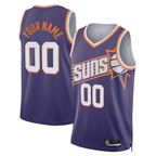 Kooe Custom P.Suns Purple Swingman Jerseys - Icon Edition