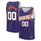 Kooe Custom P.Sunss Fanatics Purple Fast Break Jerseys - Icon Edition