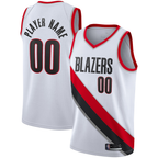 Kooe Custom PT.Blazers White 2020-2021 Swingman Jerseys - Association Edition