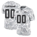 Kooe Custom S.Seahawks Arctic Camo Limited Salute To Service Home Game Any Name & Numbers Stitched Jerseys