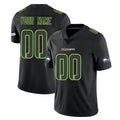 Kooe Custom S.Seahawks Black Impact Limited Home Game Any Name & Numbers Stitched Jerseys