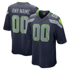 Kooe Custom S.Seahawks College Navy Game Stitched Jerseys