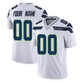 Kooe Custom S.Seahawks White Limited Vapor Untouchable Home Game Any Name & Numbers Stitched Jerseys