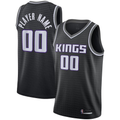 Kooe Custom S.kings Black Swingman Jerseys - Statement Edition