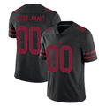 Kooe Custom SF.49ers Black Fashion Home Game Any Name & Numbers Stitched Jerseys