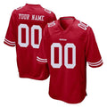 Kooe Custom SF.49ers Red Home Game Any Name & Numbers Stitched Jerseys