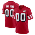 Kooe Custom SF.49ers Red Limited Alternate 80th Vapor Home Game Any Name & Numbers Stitched Jerseys