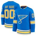 Kooe Custom St.L.Blues Blue Alternate Premium Jerseys