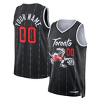 Kooe Custom T.Raptors Black 2025-26 City Edition Swingman Jerseys
