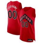 Kooe Custom T.Raptors Red 2020-21 Authentic Jerseys - Icon Edition