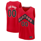 Kooe Custom T.Raptors Red Fast Break Jerseys - Icon Edition