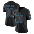 Kooe Custom T.Titans Black Impact Limited Home Game Any Name & Numbers Stitched Jerseys