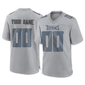 Kooe Custom T.Titans Gray Atmosphere Fashion Home Game Any Name & Numbers Stitched Jerseys
