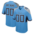 Kooe Custom T.Titans Light Blue Alternate Game Stitched Jerseys