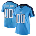 Kooe Custom T.Titans Light Blue Limited Color Rush Home Game Any Name & Numbers Stitched Jerseys