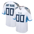 Kooe Custom T.Titans White Game Stitched Jerseys