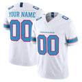 Kooe Custom T.Titans White Limited Vapor F.U.S.E. Home Game Any Name & Numbers Stitched Jerseys