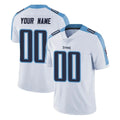 Kooe Custom T.Titans White Limited Vapor Untouchable Home Game Any Name & Numbers Stitched Jerseys