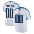 Kooe Custom T.Titans White Limited Vapor Untouchable Home Game Any Name & Numbers Stitched Jerseys