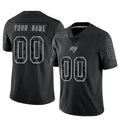 Kooe Custom TB.Buccaneers Black RFLCTV Limited Stitched Jerseys