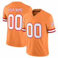 Kooe Custom TB.Buccaneers Orange Limited Vapor F.U.S.E. Home Game Any Name & Numbers Stitched Jerseys