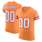 Kooe Custom TB.Buccaneers Orange Vapor F.U.S.E. Elite Stitched Jerseys