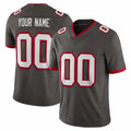 Kooe Custom TB.Buccaneers Pewter Limited Alternate Vapor Home Game Any Name & Numbers Stitched Jerseys