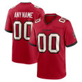 Kooe Custom TB.Buccaneers Red Team Game Stitched Jerseys