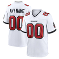 Kooe Custom TB.Buccaneers White Team Game Stitched Jerseys