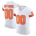 Kooe Custom TB.Buccaneers White Vapor F.U.S.E. Elite Stitched Jerseys