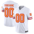 Kooe Custom TB.Buccaneers White Vapor F.U.S.E. Limited Stitched Jerseys
