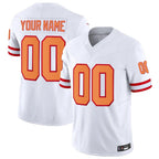 Kooe Custom TB.Buccaneers White Vapor F.U.S.E. Limited Stitched Jerseys