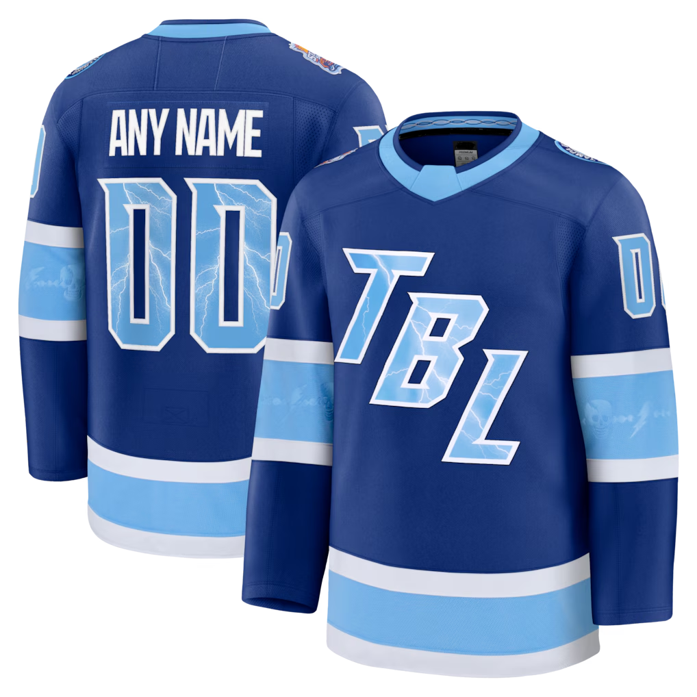 Kooe Custom TB.Lightning Blue 2026 Stadium Series Premium Jerseys