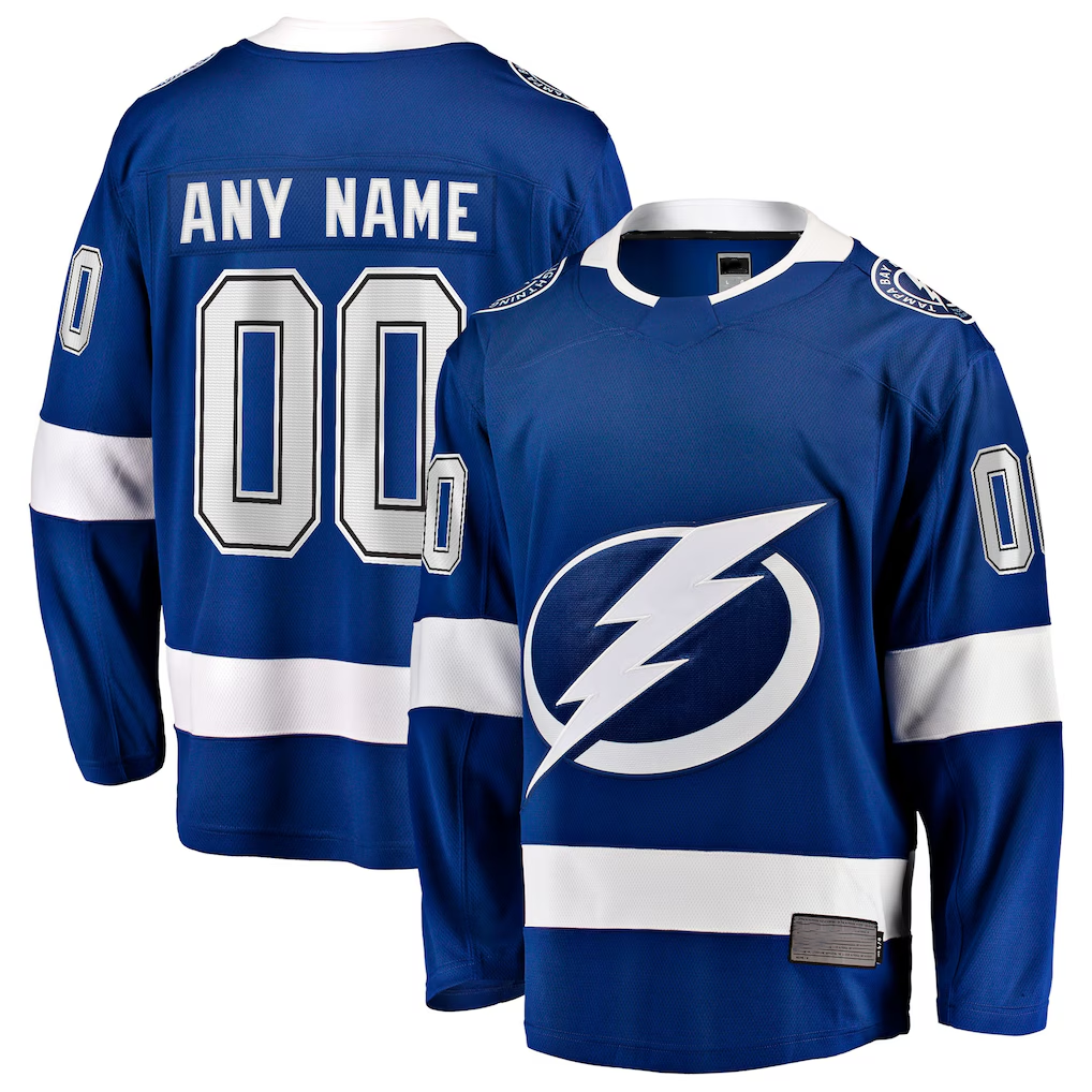 Kooe Custom TB.Lightning Blue Home Breakaway Jerseys